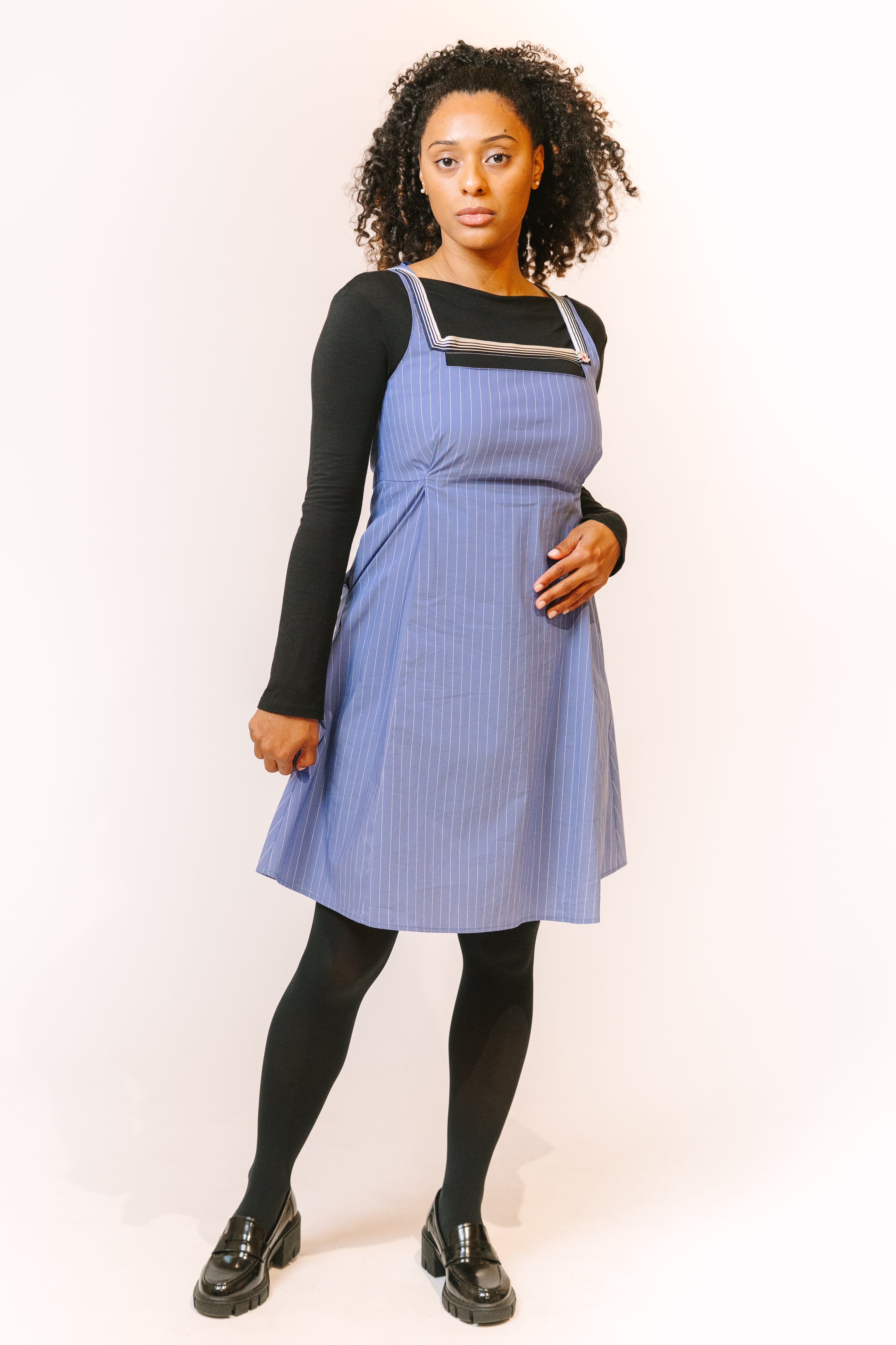 Princes Street Dress in Banker Blue- 50% OFF- Was 390.00- Now 195.00