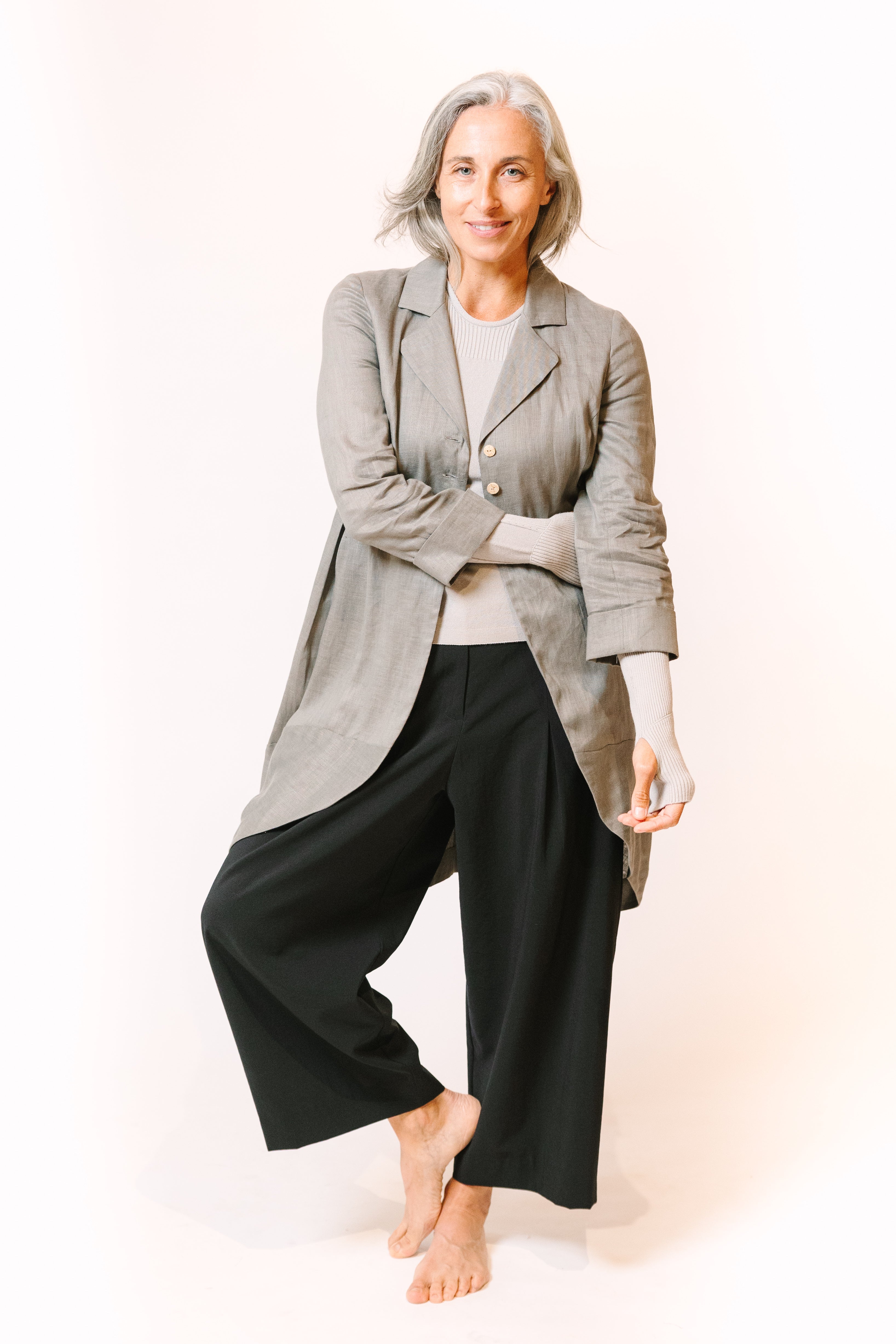 Covent Garden Linen Riding Jacket Bordeaux