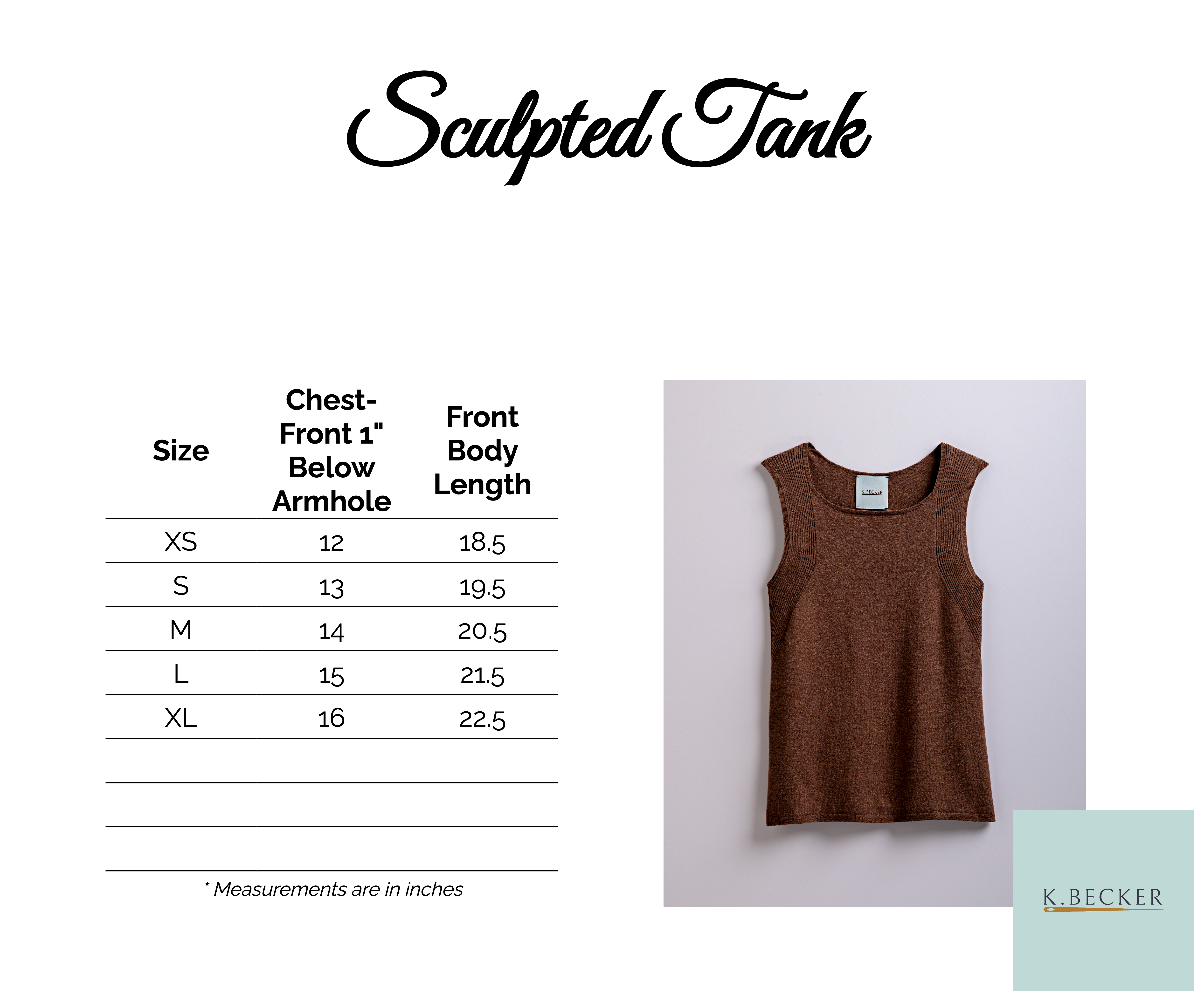 Sculpted Tank