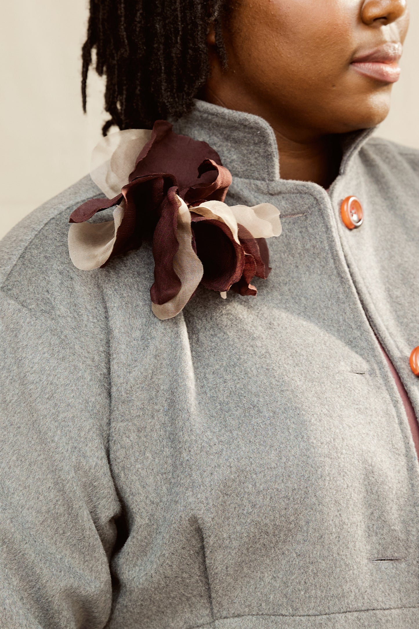 Silk Magnolia Pin