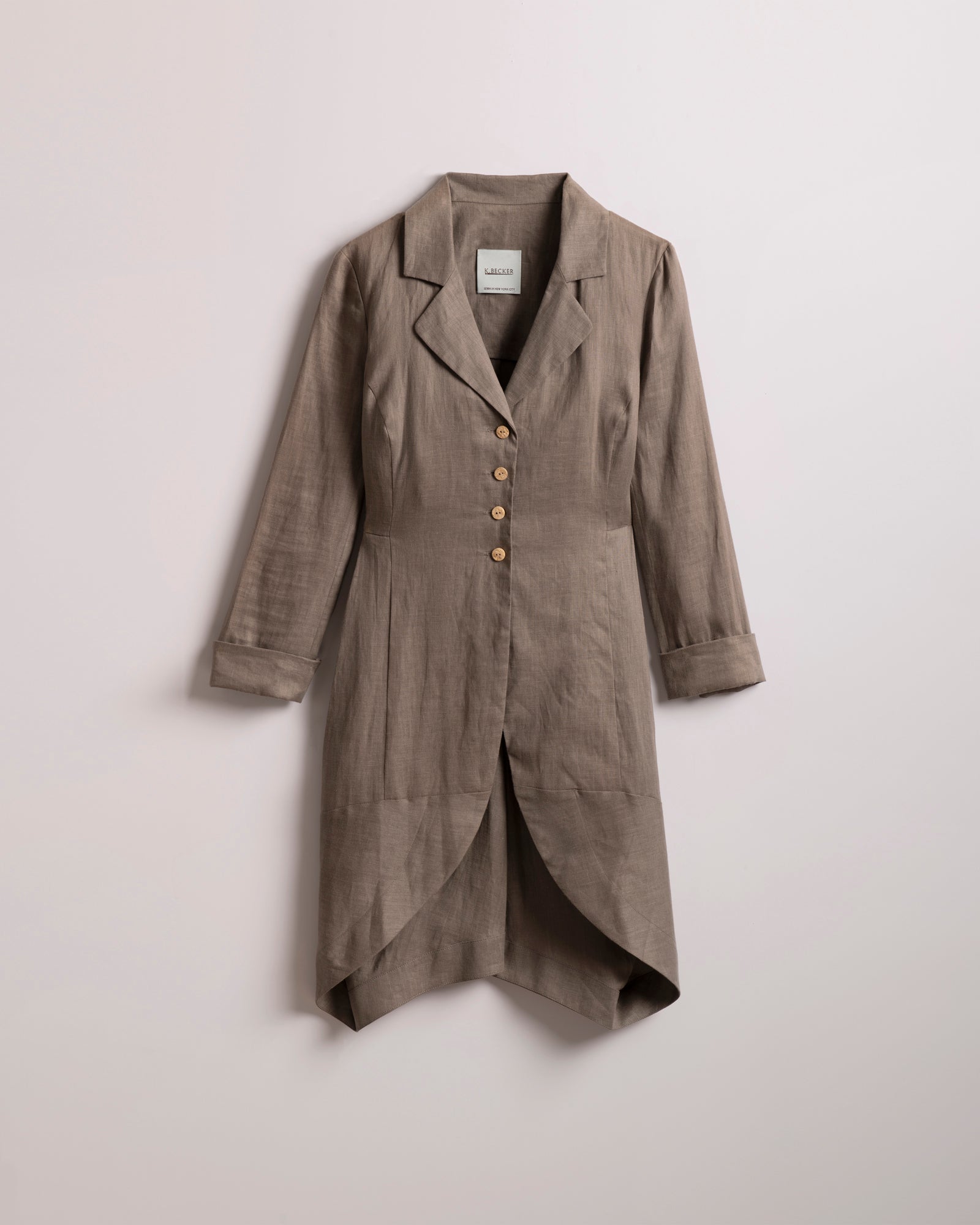 Covent Garden Linen Riding Jacket Bordeaux