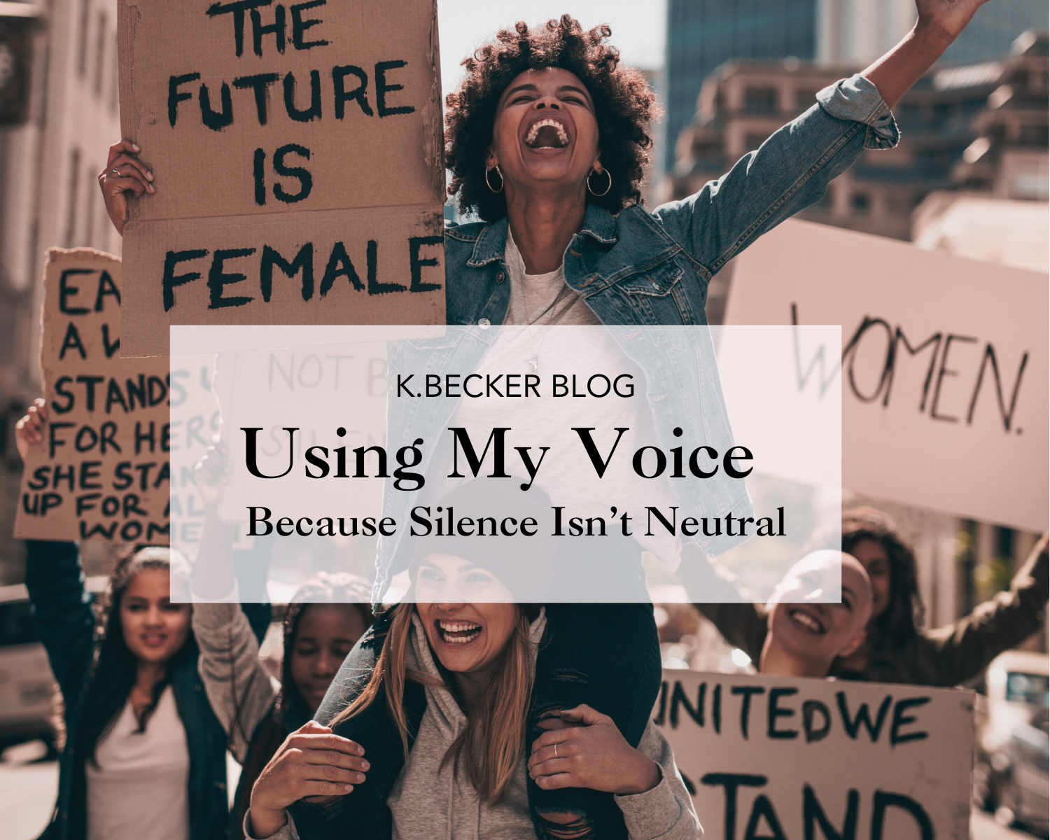 Using My Voice — Because Silence Isn’t Neutral