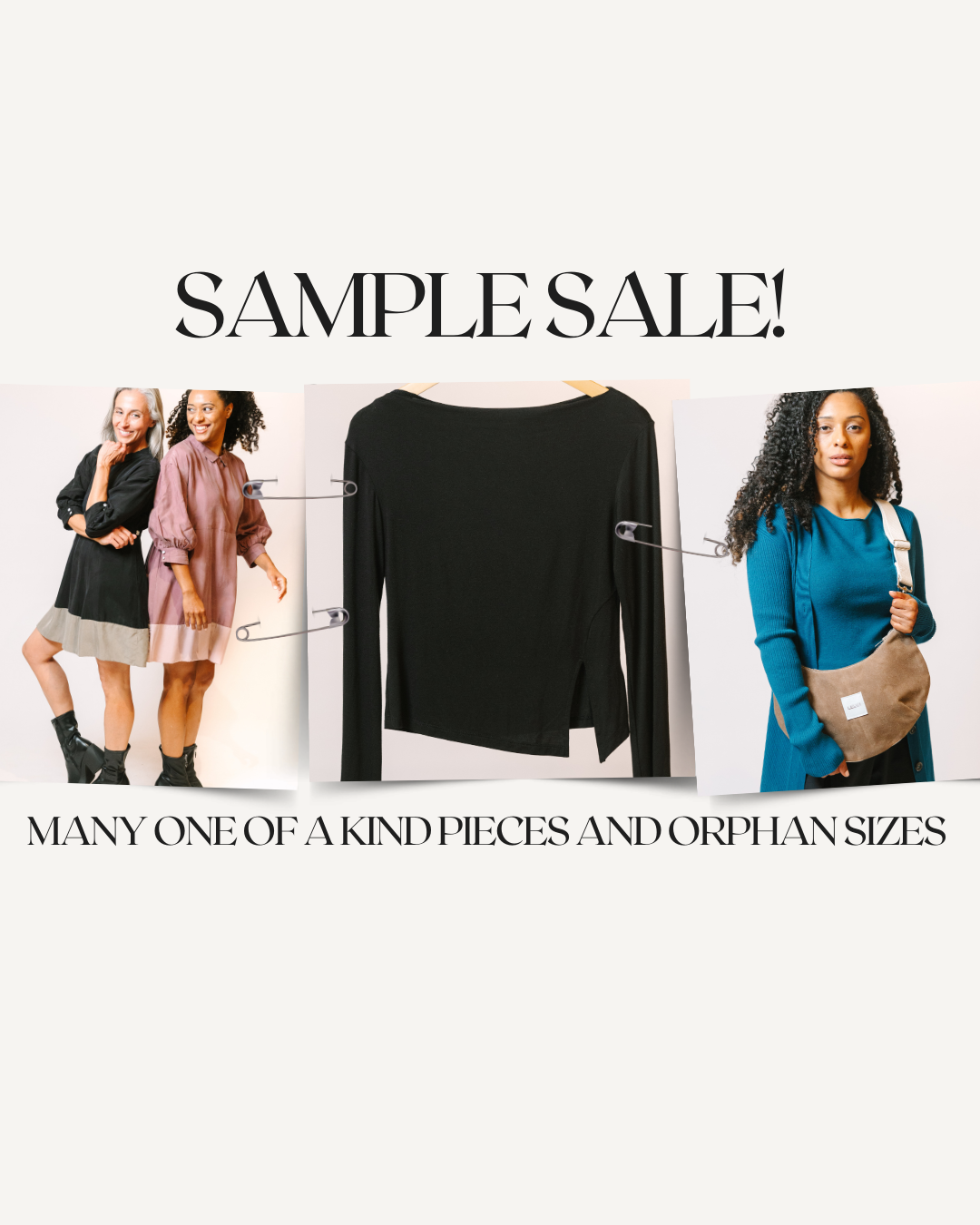 STUDIO SAMPLE SALE- COMING SOON