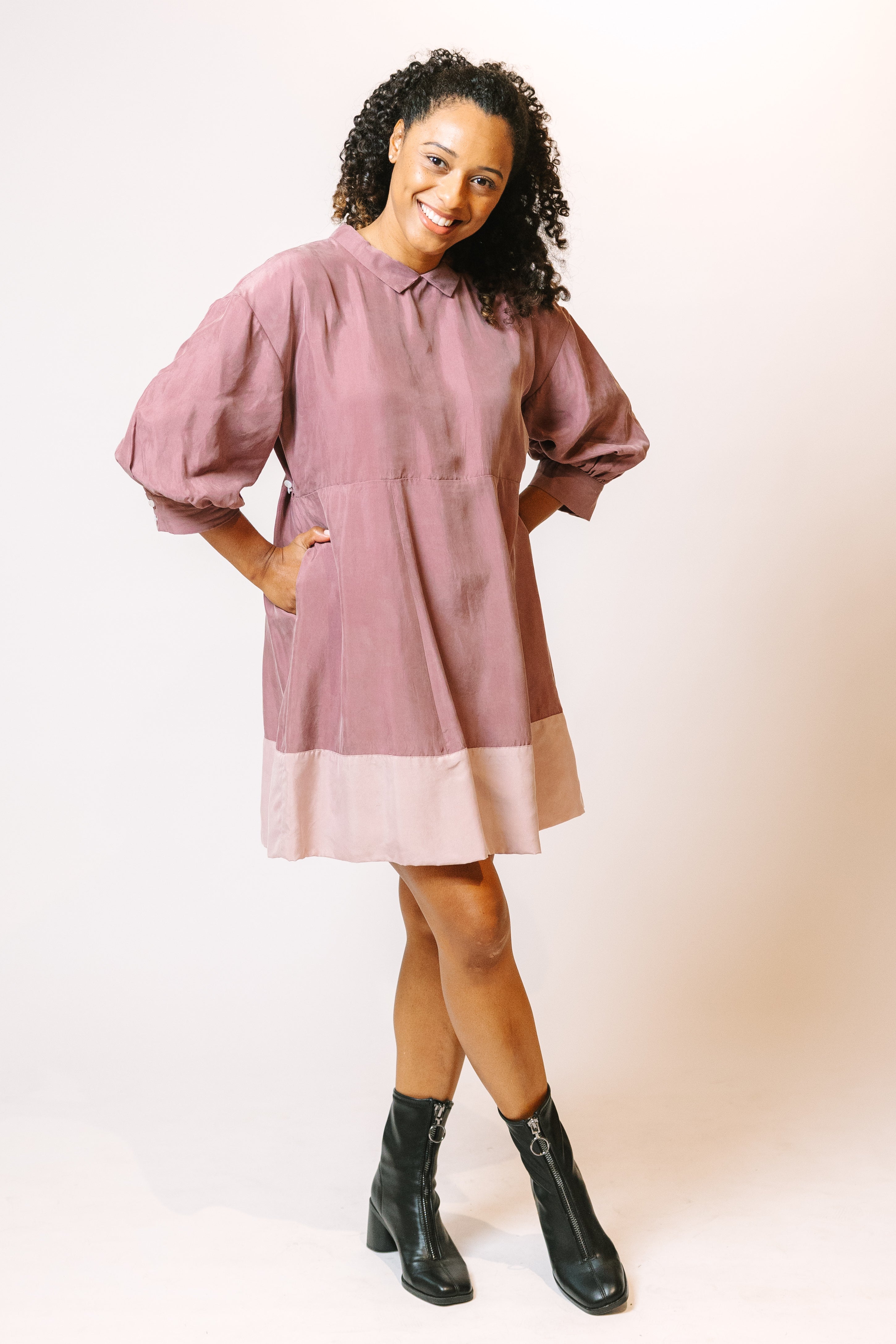 Essential Swing Dress in Black