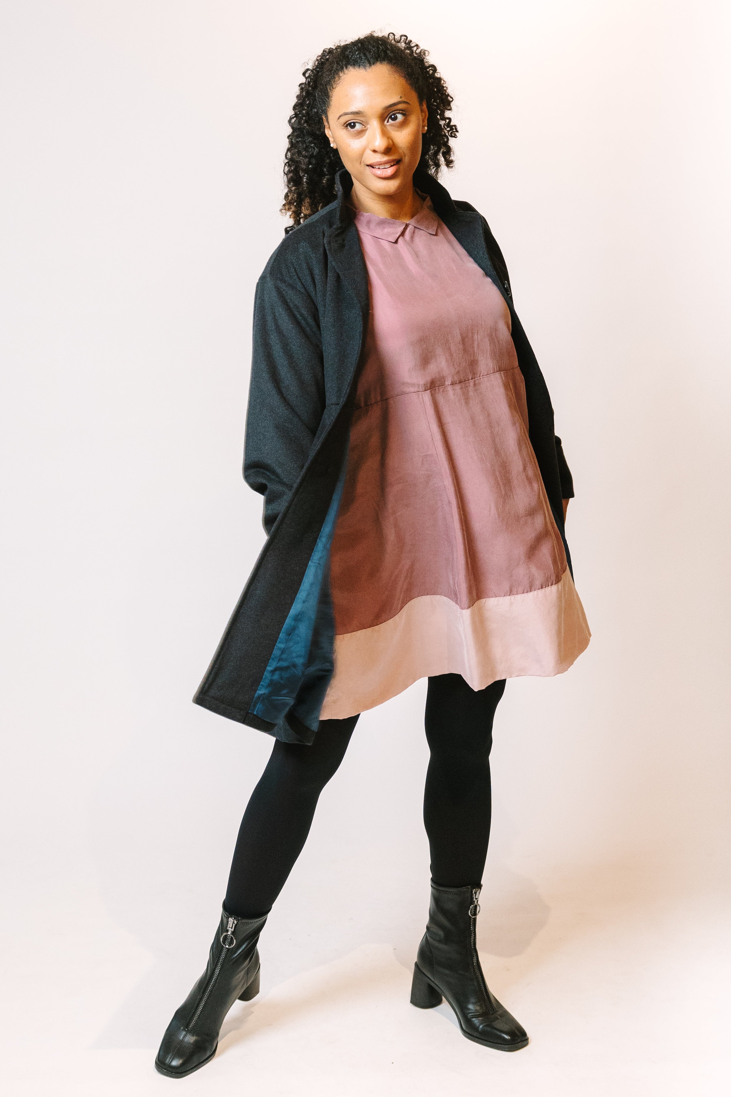 Essential Swing Dress in Black