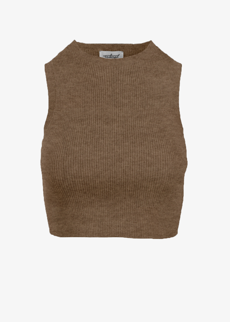 Cropped Studio Vest
