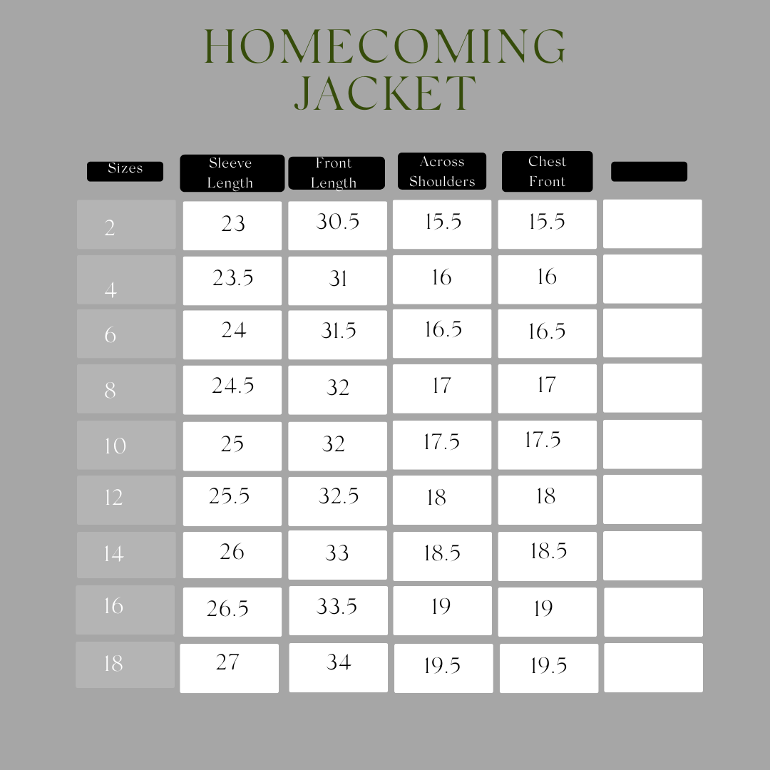 Homecoming Jacket in Black