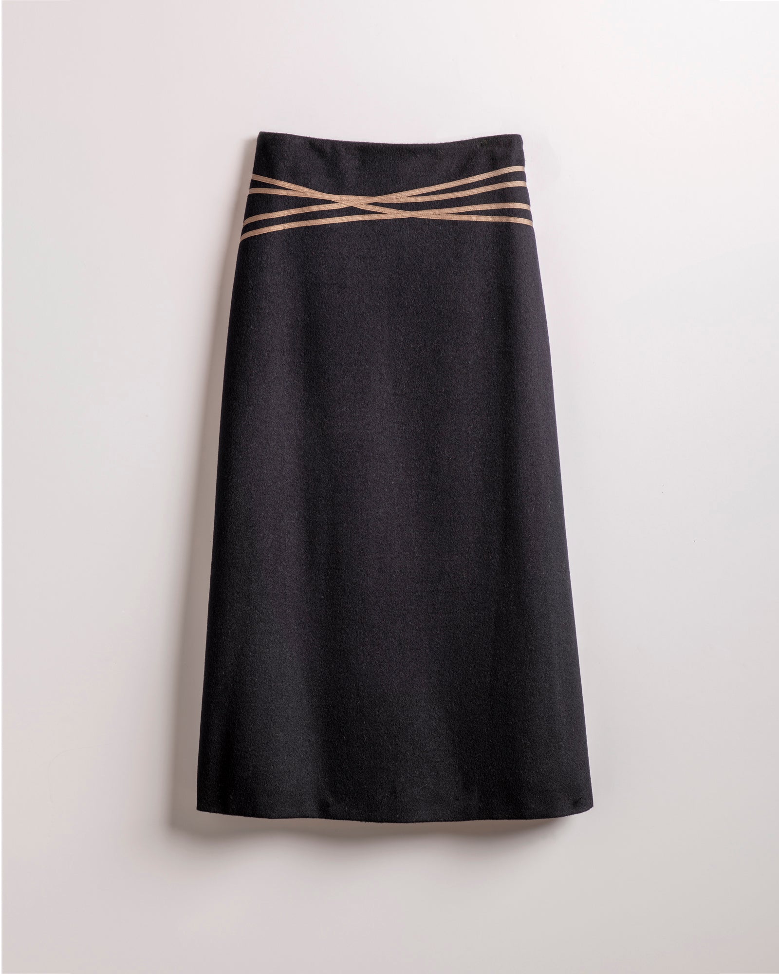 A Line Skirt in Wool